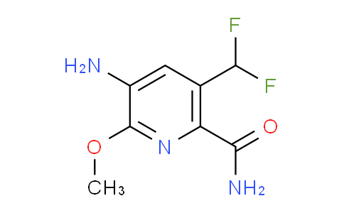 AM91125 | 1806818-47-2 | 3-Amino-5-(difluoromethyl)-2-methoxypyridine-6-carboxamide