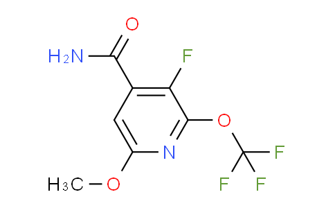 AM91136 | 1804628-94-1 | 3-Fluoro-6-methoxy-2-(trifluoromethoxy)pyridine-4-carboxamide