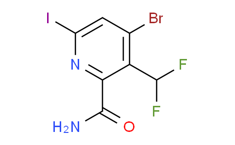 AM91144 | 1805919-50-9 | 4-Bromo-3-(difluoromethyl)-6-iodopyridine-2-carboxamide