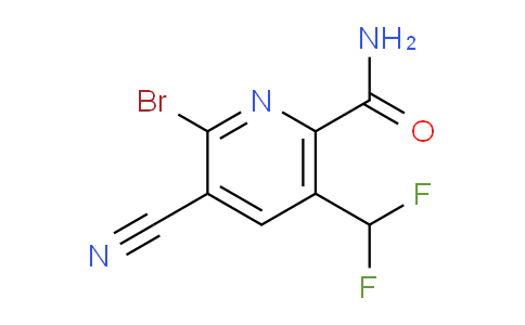 AM91145 | 1806902-87-3 | 2-Bromo-3-cyano-5-(difluoromethyl)pyridine-6-carboxamide