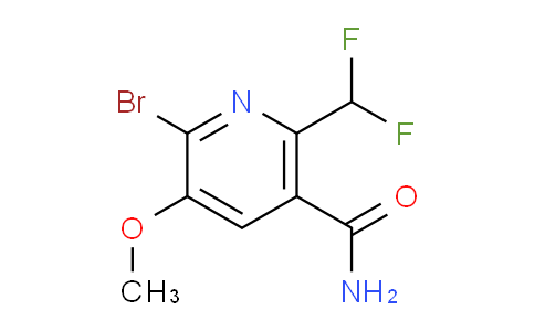 AM91148 | 1805243-56-4 | 2-Bromo-6-(difluoromethyl)-3-methoxypyridine-5-carboxamide