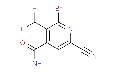 AM91149 | 1805345-45-2 | 2-Bromo-6-cyano-3-(difluoromethyl)pyridine-4-carboxamide