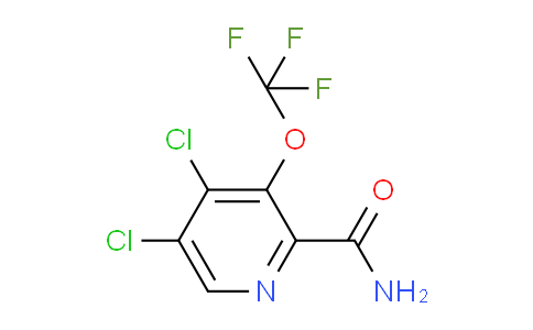 4,5-Dichloro-3-(trifluoromethoxy)pyridine-2-carboxamide