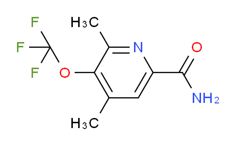 2,4-Dimethyl-3-(trifluoromethoxy)pyridine-6-carboxamide