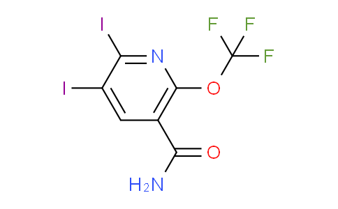 2,3-Diiodo-6-(trifluoromethoxy)pyridine-5-carboxamide