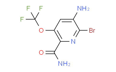 AM91195 | 1803446-52-7 | 3-Amino-2-bromo-5-(trifluoromethoxy)pyridine-6-carboxamide