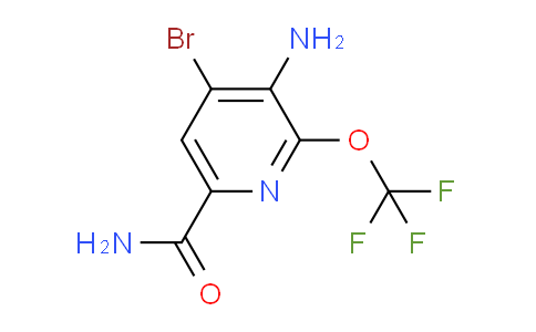 AM91201 | 1803446-54-9 | 3-Amino-4-bromo-2-(trifluoromethoxy)pyridine-6-carboxamide