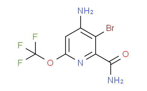 AM91204 | 1803971-53-0 | 4-Amino-3-bromo-6-(trifluoromethoxy)pyridine-2-carboxamide
