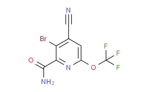 AM91267 | 1806028-85-2 | 3-Bromo-4-cyano-6-(trifluoromethoxy)pyridine-2-carboxamide