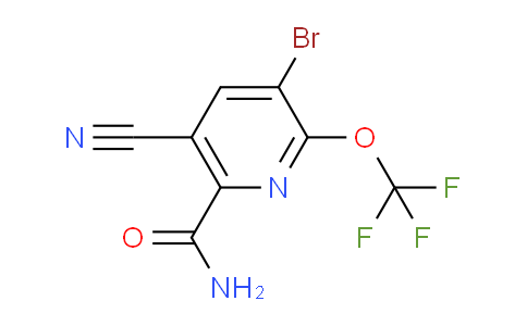 AM91269 | 1806029-02-6 | 3-Bromo-5-cyano-2-(trifluoromethoxy)pyridine-6-carboxamide