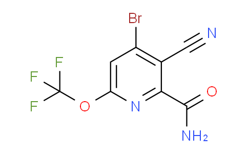 AM91271 | 1803667-86-8 | 4-Bromo-3-cyano-6-(trifluoromethoxy)pyridine-2-carboxamide