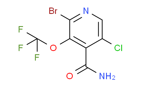 AM91277 | 1806000-34-9 | 2-Bromo-5-chloro-3-(trifluoromethoxy)pyridine-4-carboxamide