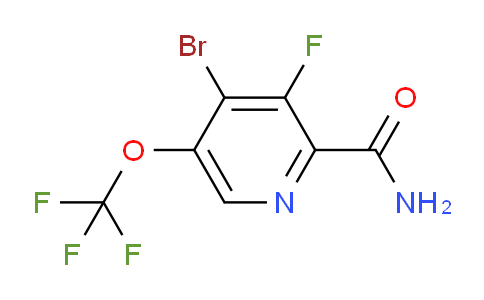 AM91278 | 1806223-18-6 | 4-Bromo-3-fluoro-5-(trifluoromethoxy)pyridine-2-carboxamide