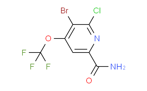 AM91279 | 1804664-47-8 | 3-Bromo-2-chloro-4-(trifluoromethoxy)pyridine-6-carboxamide