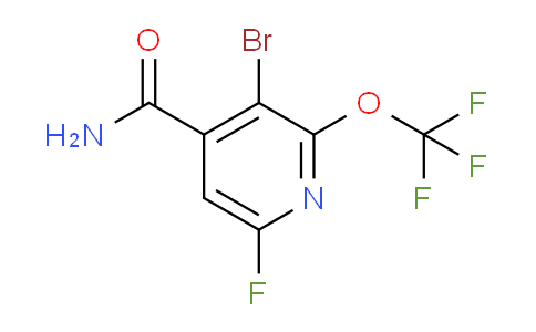 AM91280 | 1806237-22-8 | 3-Bromo-6-fluoro-2-(trifluoromethoxy)pyridine-4-carboxamide
