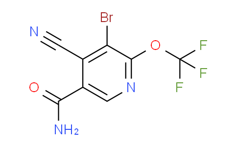 AM91291 | 1803618-34-9 | 3-Bromo-4-cyano-2-(trifluoromethoxy)pyridine-5-carboxamide
