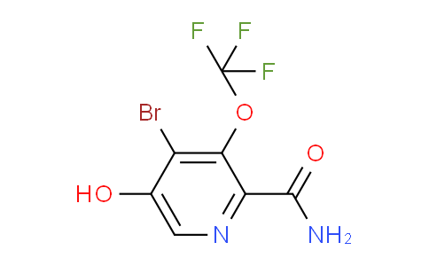 AM91292 | 1803900-68-6 | 4-Bromo-5-hydroxy-3-(trifluoromethoxy)pyridine-2-carboxamide