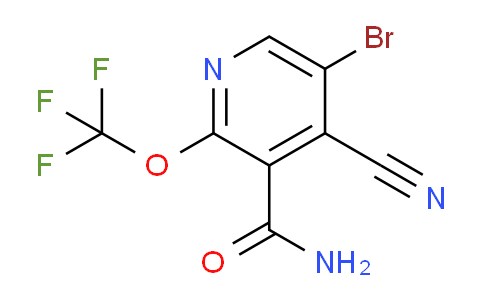 AM91293 | 1806199-45-0 | 5-Bromo-4-cyano-2-(trifluoromethoxy)pyridine-3-carboxamide
