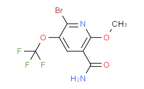 AM91303 | 1804576-77-9 | 2-Bromo-6-methoxy-3-(trifluoromethoxy)pyridine-5-carboxamide