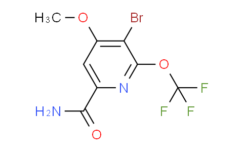 AM91305 | 1804567-82-5 | 3-Bromo-4-methoxy-2-(trifluoromethoxy)pyridine-6-carboxamide