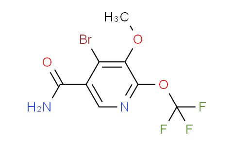 AM91306 | 1806142-23-3 | 4-Bromo-3-methoxy-2-(trifluoromethoxy)pyridine-5-carboxamide
