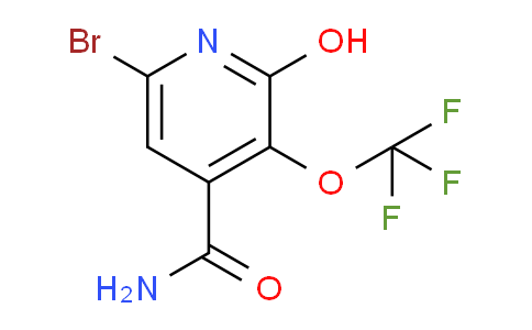6-Bromo-2-hydroxy-3-(trifluoromethoxy)pyridine-4-carboxamide