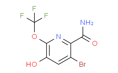 AM91321 | 1803900-57-3 | 3-Bromo-5-hydroxy-6-(trifluoromethoxy)pyridine-2-carboxamide