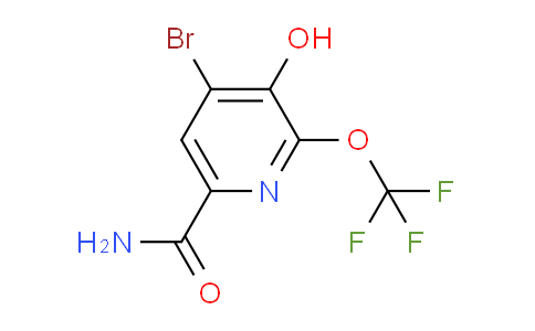 AM91322 | 1804601-61-3 | 4-Bromo-3-hydroxy-2-(trifluoromethoxy)pyridine-6-carboxamide