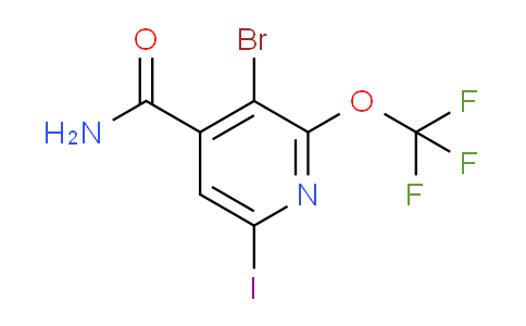 AM91328 | 1806211-50-6 | 3-Bromo-6-iodo-2-(trifluoromethoxy)pyridine-4-carboxamide