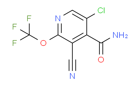 5-Chloro-3-cyano-2-(trifluoromethoxy)pyridine-4-carboxamide
