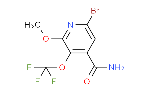 6-Bromo-2-methoxy-3-(trifluoromethoxy)pyridine-4-carboxamide