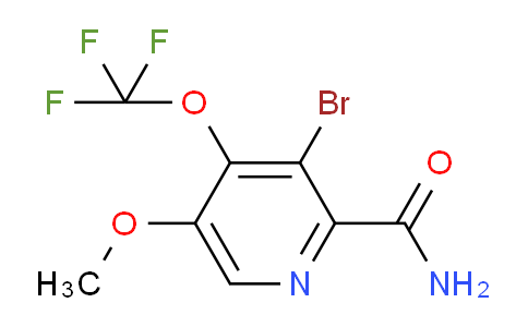 AM91342 | 1804568-17-9 | 3-Bromo-5-methoxy-4-(trifluoromethoxy)pyridine-2-carboxamide