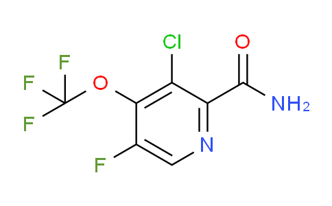 3-Chloro-5-fluoro-4-(trifluoromethoxy)pyridine-2-carboxamide