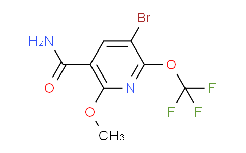AM91346 | 1803626-34-7 | 3-Bromo-6-methoxy-2-(trifluoromethoxy)pyridine-5-carboxamide