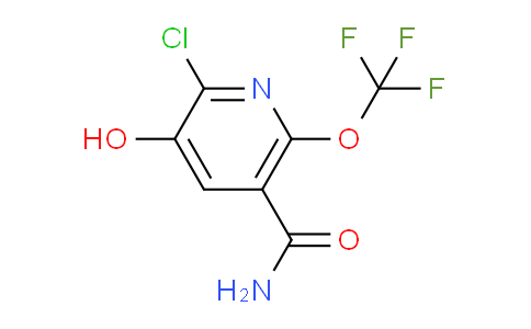 2-Chloro-3-hydroxy-6-(trifluoromethoxy)pyridine-5-carboxamide