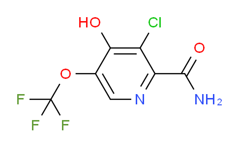3-Chloro-4-hydroxy-5-(trifluoromethoxy)pyridine-2-carboxamide