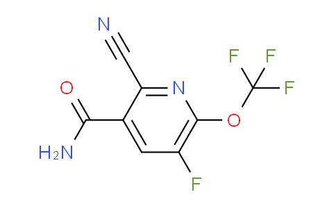 AM91389 | 1806105-29-2 | 2-Cyano-5-fluoro-6-(trifluoromethoxy)pyridine-3-carboxamide