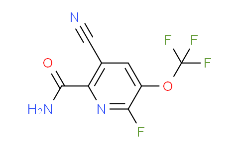 AM91394 | 1806099-39-7 | 5-Cyano-2-fluoro-3-(trifluoromethoxy)pyridine-6-carboxamide