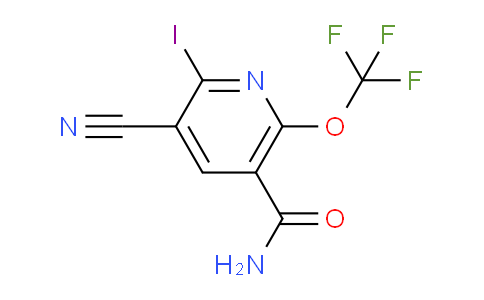 AM91405 | 1804696-40-9 | 3-Cyano-2-iodo-6-(trifluoromethoxy)pyridine-5-carboxamide