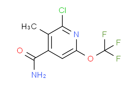 2-Chloro-3-methyl-6-(trifluoromethoxy)pyridine-4-carboxamide