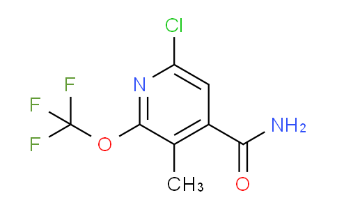 6-Chloro-3-methyl-2-(trifluoromethoxy)pyridine-4-carboxamide