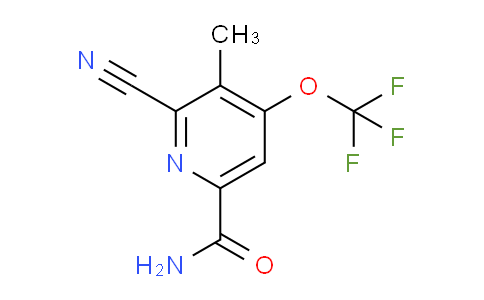 AM91418 | 1806158-08-6 | 2-Cyano-3-methyl-4-(trifluoromethoxy)pyridine-6-carboxamide