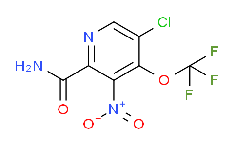 5-Chloro-3-nitro-4-(trifluoromethoxy)pyridine-2-carboxamide