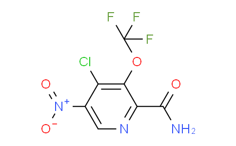 AM91424 | 1804694-55-0 | 4-Chloro-5-nitro-3-(trifluoromethoxy)pyridine-2-carboxamide