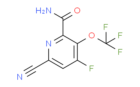 6-Cyano-4-fluoro-3-(trifluoromethoxy)pyridine-2-carboxamide