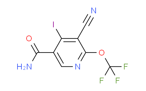 AM91447 | 1806247-52-8 | 3-Cyano-4-iodo-2-(trifluoromethoxy)pyridine-5-carboxamide