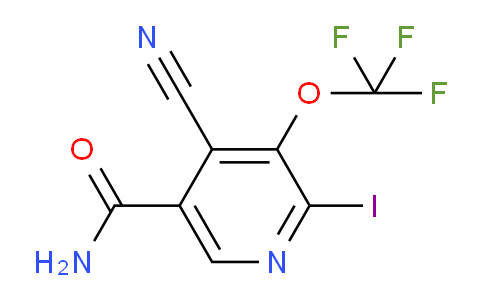 AM91450 | 1804337-10-7 | 4-Cyano-2-iodo-3-(trifluoromethoxy)pyridine-5-carboxamide