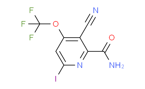 AM91453 | 1803946-93-1 | 3-Cyano-6-iodo-4-(trifluoromethoxy)pyridine-2-carboxamide