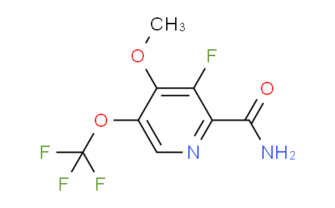 AM91461 | 1806720-66-0 | 3-Fluoro-4-methoxy-5-(trifluoromethoxy)pyridine-2-carboxamide