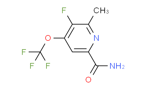 AM91470 | 1804787-57-2 | 3-Fluoro-2-methyl-4-(trifluoromethoxy)pyridine-6-carboxamide